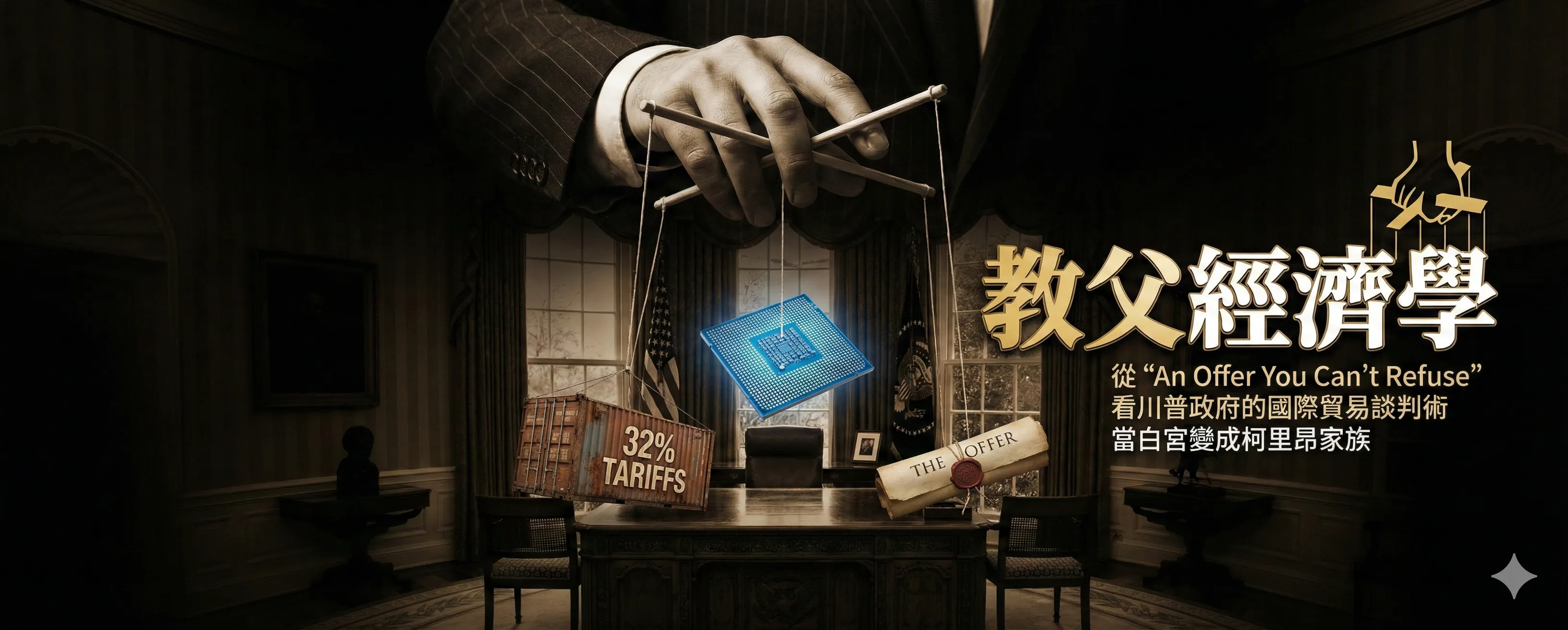 教父經濟學：從 An Offer You Can't Refuse 看川普政府的國際貿易談判術